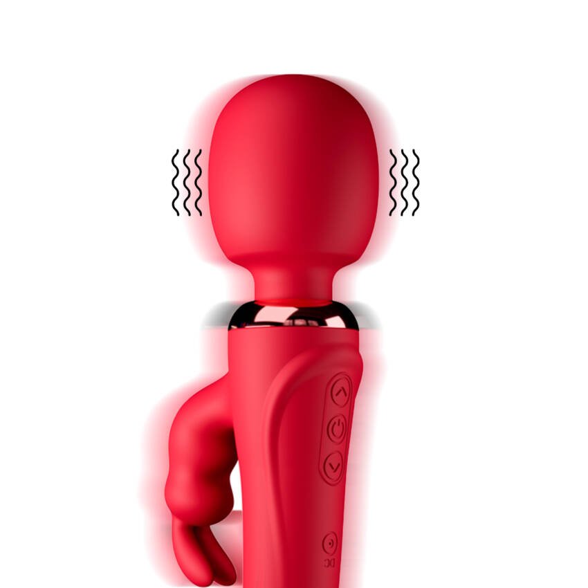 Consolador vibrador de triple estimulación - Imagen de 8