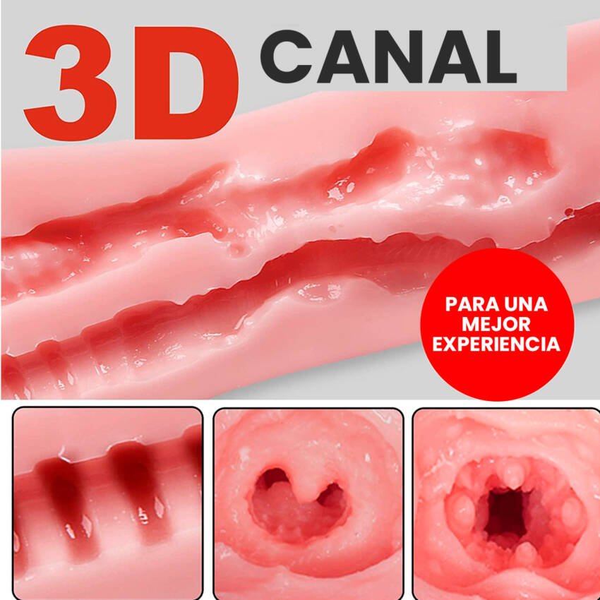 Masturbador masculino - vagina de silicona - Imagen de 6