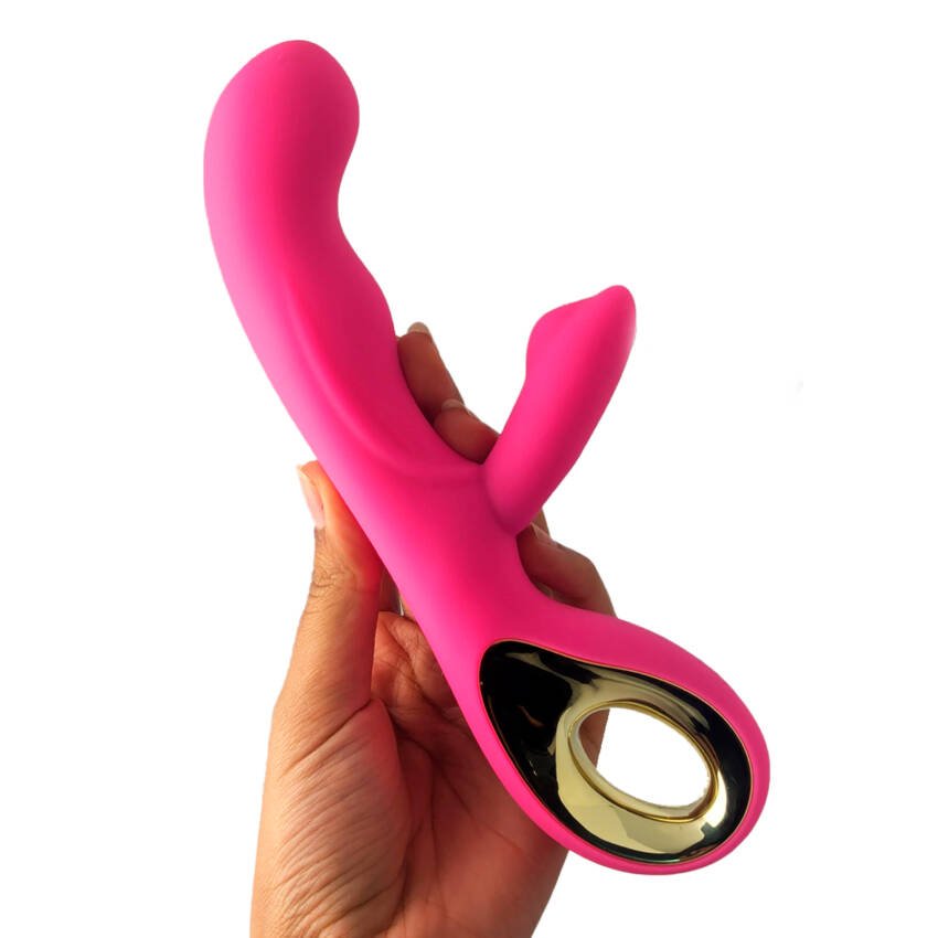 Vibrador con doble estimulación y carga usb - Imagen de 4