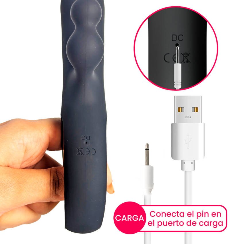 Vibrador con triple estimulación - premium - Imagen de 7