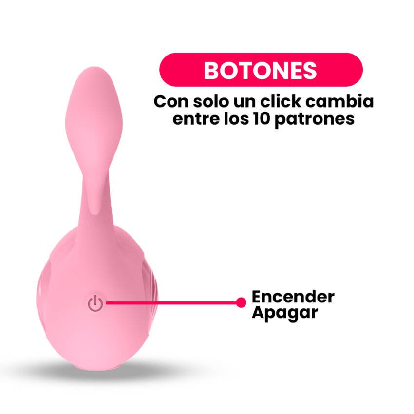 Cisne vibrador-succionador de clítoris y pezones - Imagen de 6