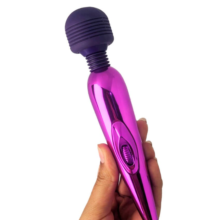 Masajeador vibrador con carga USB - Imagen de 7