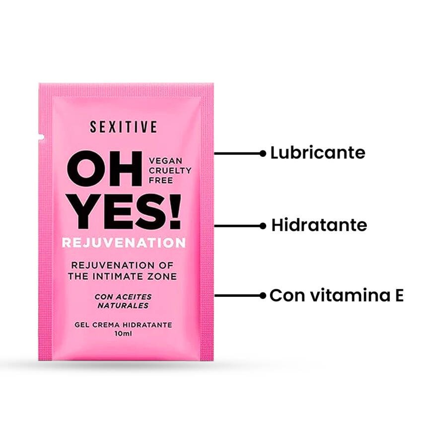 Oh Yes! Rejuvenation hidratante íntimo 10ml - Imagen de 3