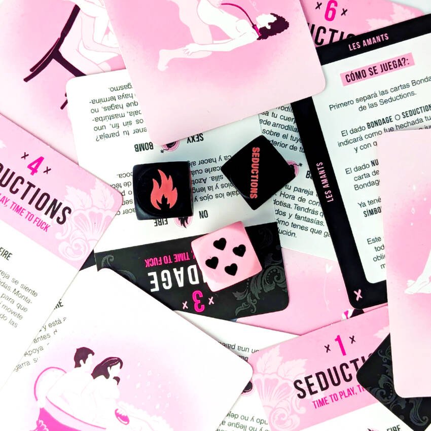Les Amants, juego de cartas + dados - Imagen de 8