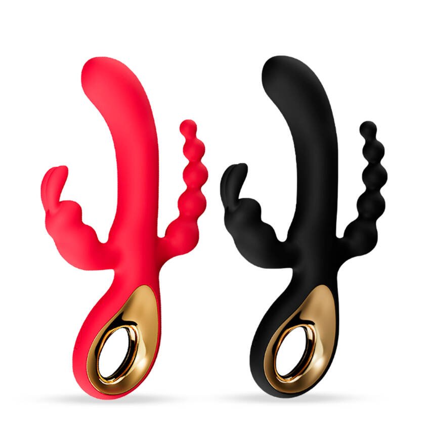 Vibrador con triple estimulación - premium - Imagen de 9