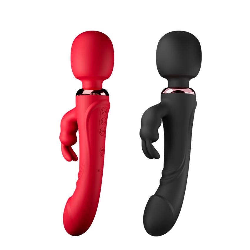 Consolador vibrador de triple estimulación - Imagen de 9