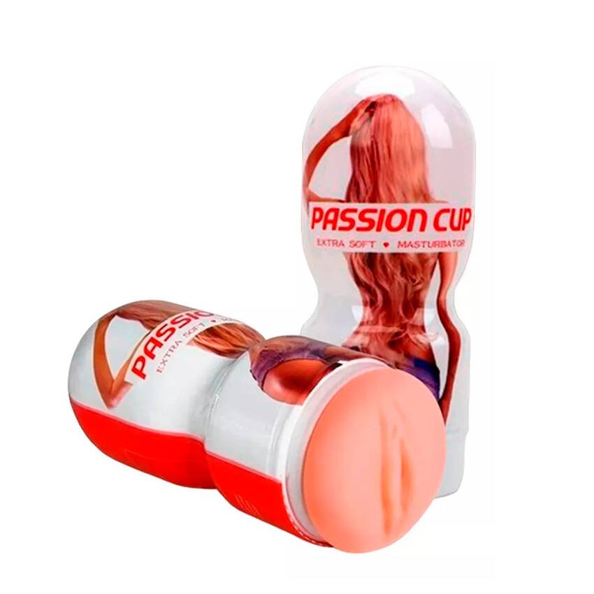 Masturbador masculino formato vagina - Passion cup - Imagen de 4