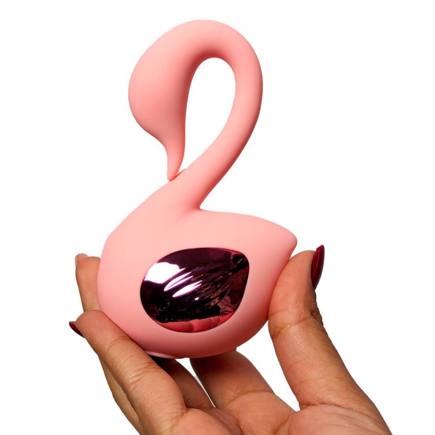 Cisne vibrador-succionador de clítoris y pezones - Imagen de 7
