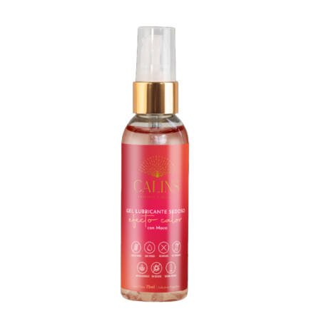 Gel Lubricante Intimo Efecto Calor Calins 75 ml
