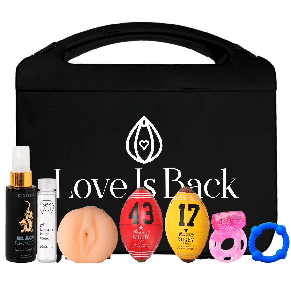 Kit Valija Sexual Masculina