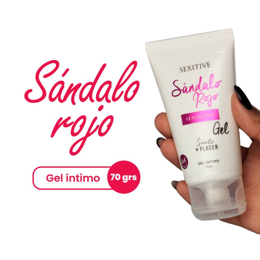 Gel intimo sens bomb sándalo rojo 70 ml - Imagen de 2