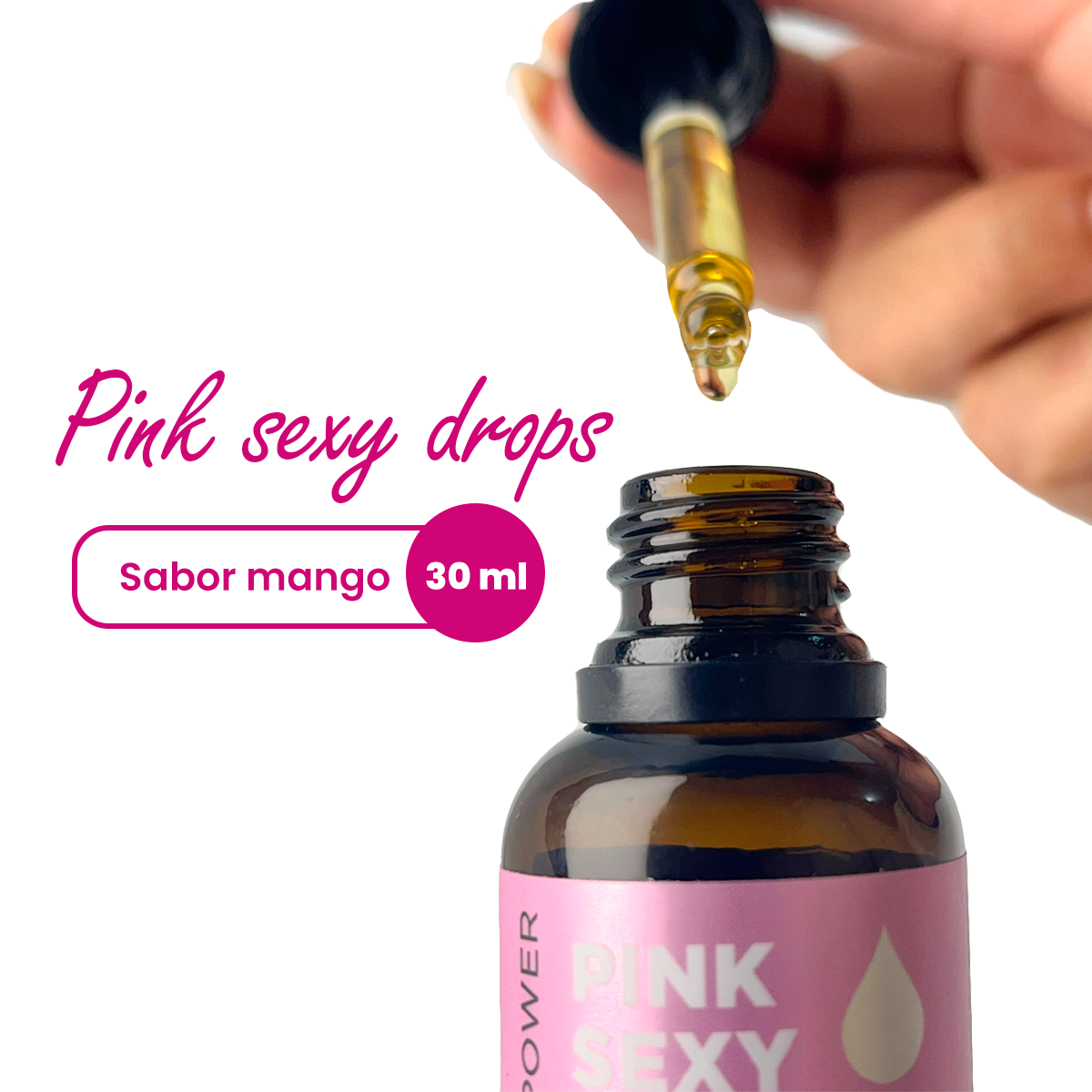 PINK SEXY DROPS - 20ml - Imagen de 3