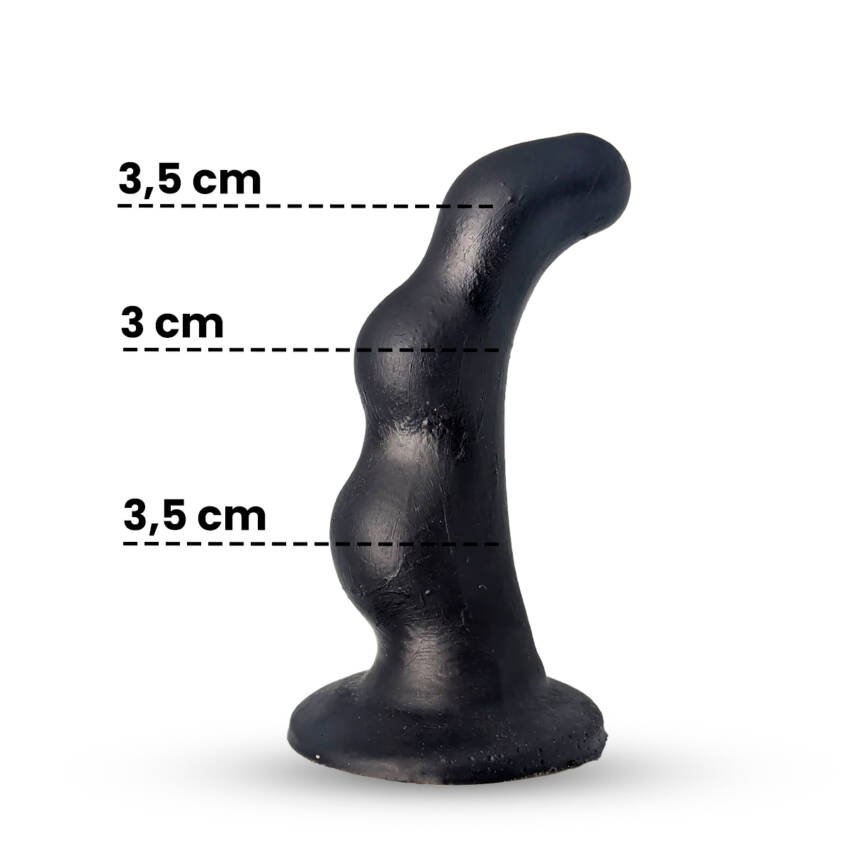 Dilatador Estaca Anal Curvado 12 x 3,5 cm - Imagen de 3