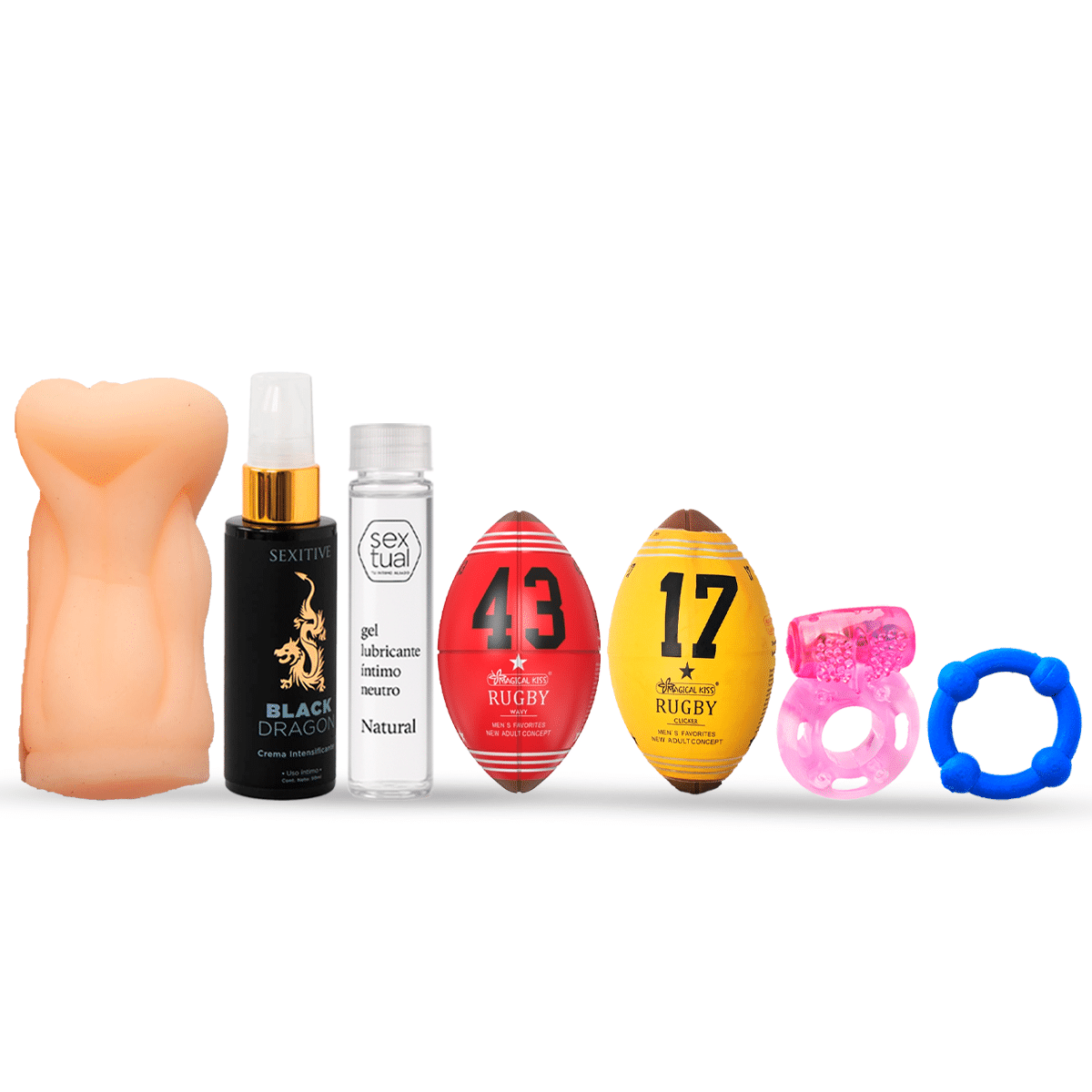 Kit Valija Sexual Masculina - Imagen de 5