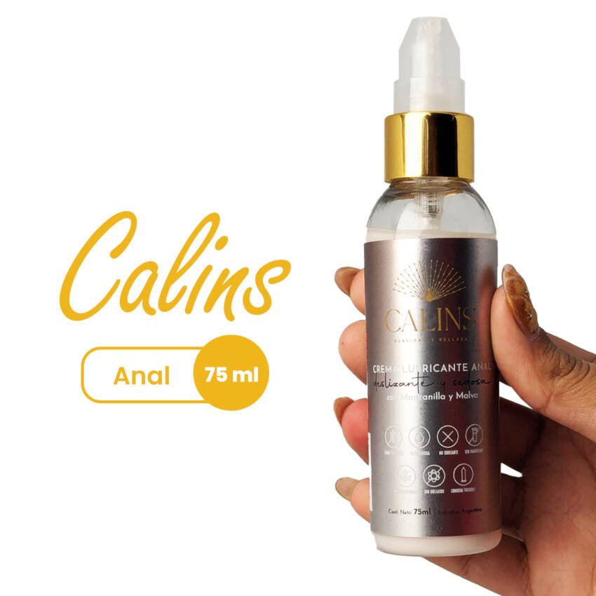Crema Lubricante Intimo Anal Calins 75 ml - Imagen de 3