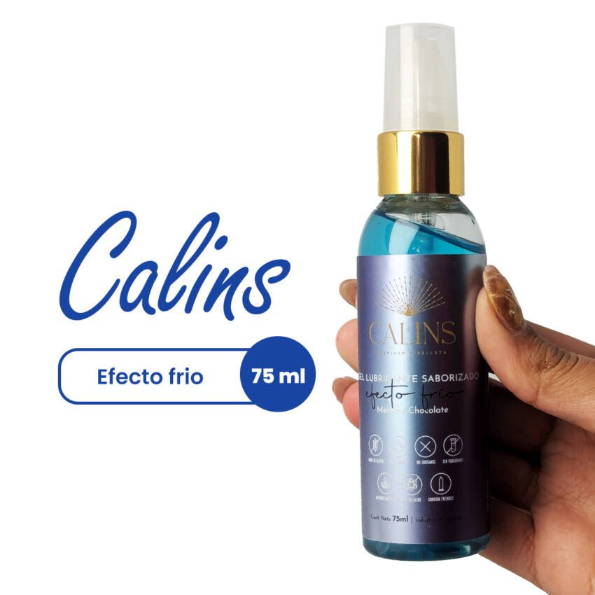 Gel Lubricante Intimo Efecto Frio Calins 75 ml - Imagen de 3