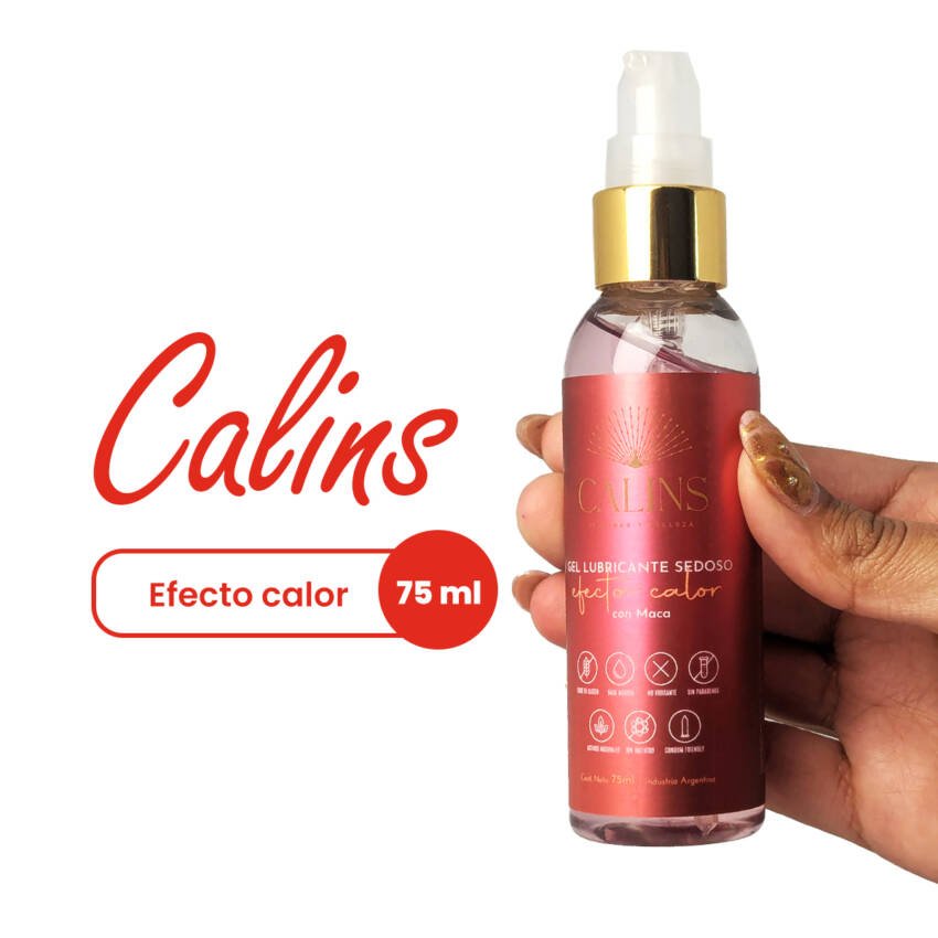 Gel Lubricante Intimo Efecto Calor Calins 75 ml - Imagen de 3