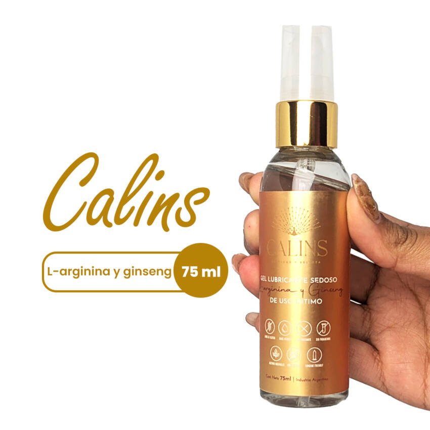 Gel Lubricante Intimo L-arginina y Ginseng Calins 75 ml - Imagen de 3