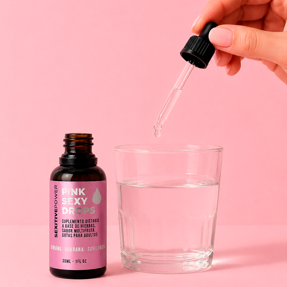 PINK SEXY DROPS - 20ml - Imagen de 5