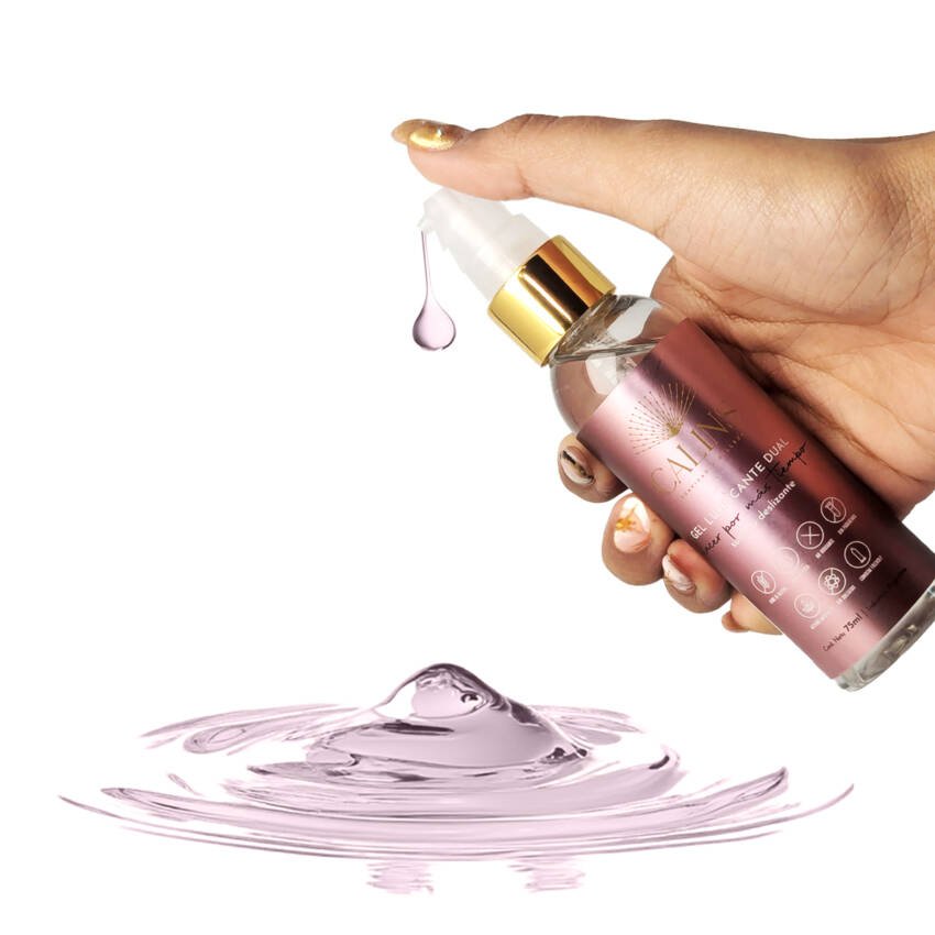 Gel Lubricante Intimo Dual Calins 75 ml - Imagen de 5
