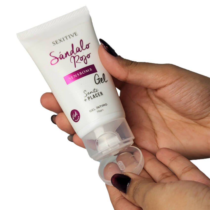 Gel intimo sens bomb sándalo rojo 70 ml - Imagen de 7