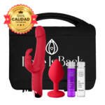 Kit Valija Sexual Con Consolador Vibrador Rabbit Premium