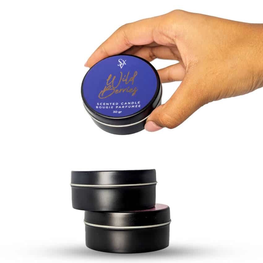 Vela para masajes Wild Berries - Imagen de 3