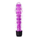 Consolador Vibrador Texturizado Jelly