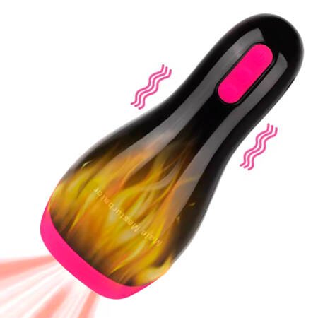 Masturbador vibrador masculino con voz y efecto calor