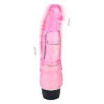 Consolador Vibrador Jelly Con Velocidad Regulable
