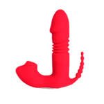 Vibrador Succionador Con Triple Estimulación Y Control Remoto