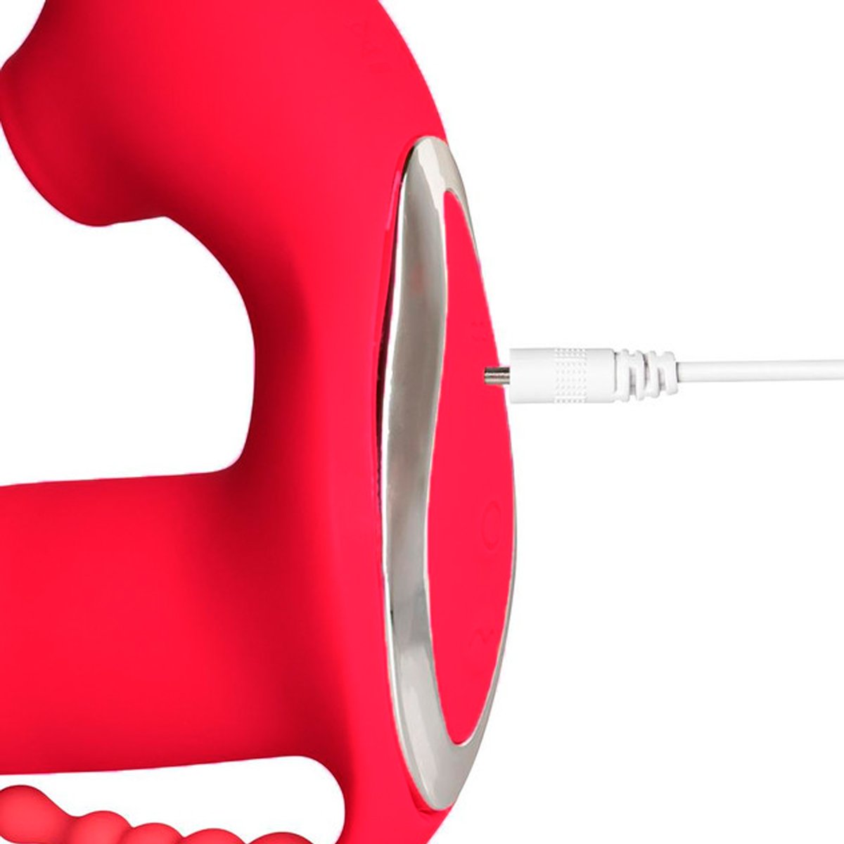 Vibrador Succionador Con Triple Estimulación Y Control Remoto - Imagen de 5