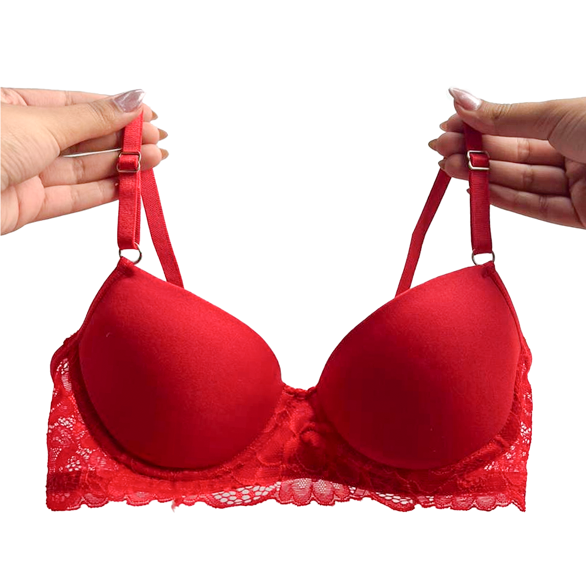 Conjunto Corpiño Puntilla Push Up Bombacha Colaless - Imagen de 2