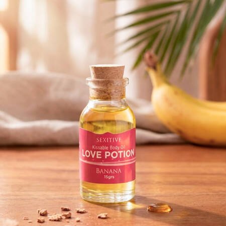 Aceite Tibio Para Masajes Love Potion Saborizado