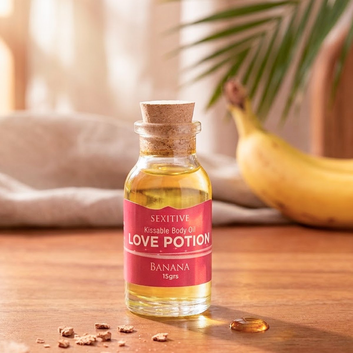 Aceite Tibio Para Masajes Love Potion Saborizado