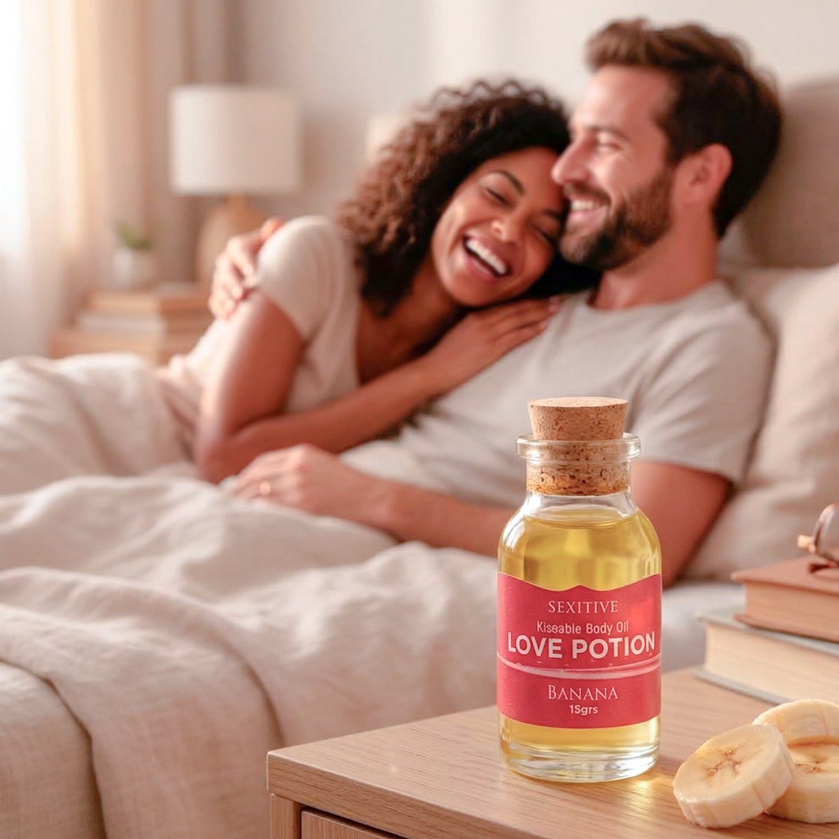 Aceite Tibio Para Masajes Love Potion Saborizado - Imagen de 2