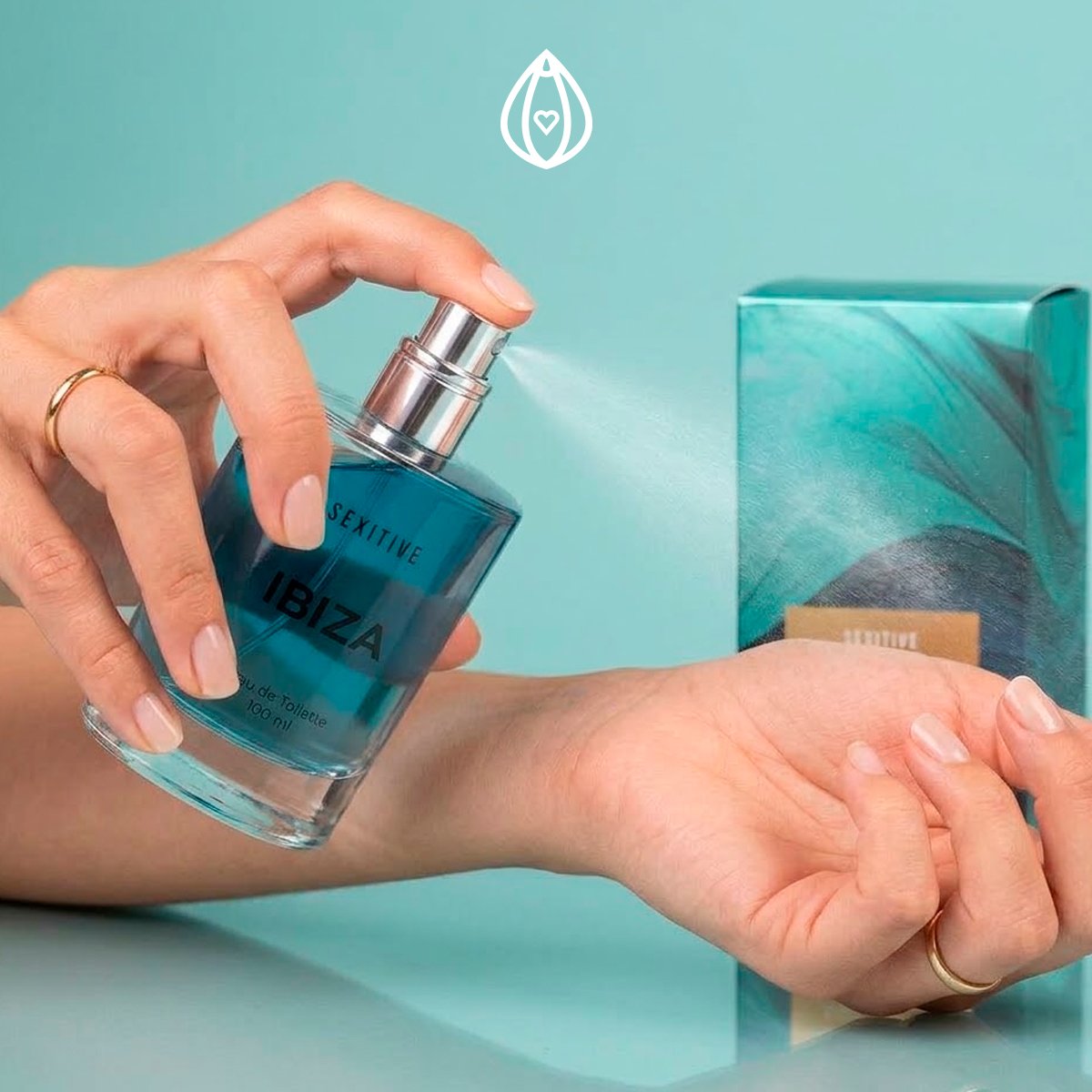 Perfume Sexitive Ibiza Floral Frutales Spray 100 Ml Unisex - Imagen de 3