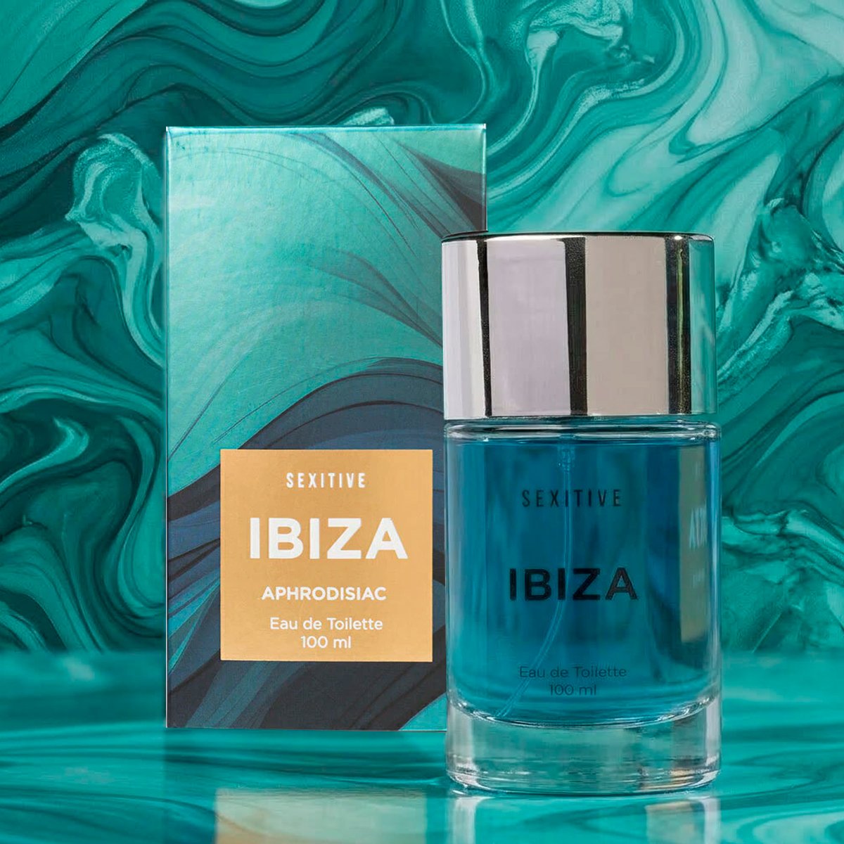 Perfume Sexitive Ibiza Floral Frutales Spray 100 Ml Unisex - Imagen de 7