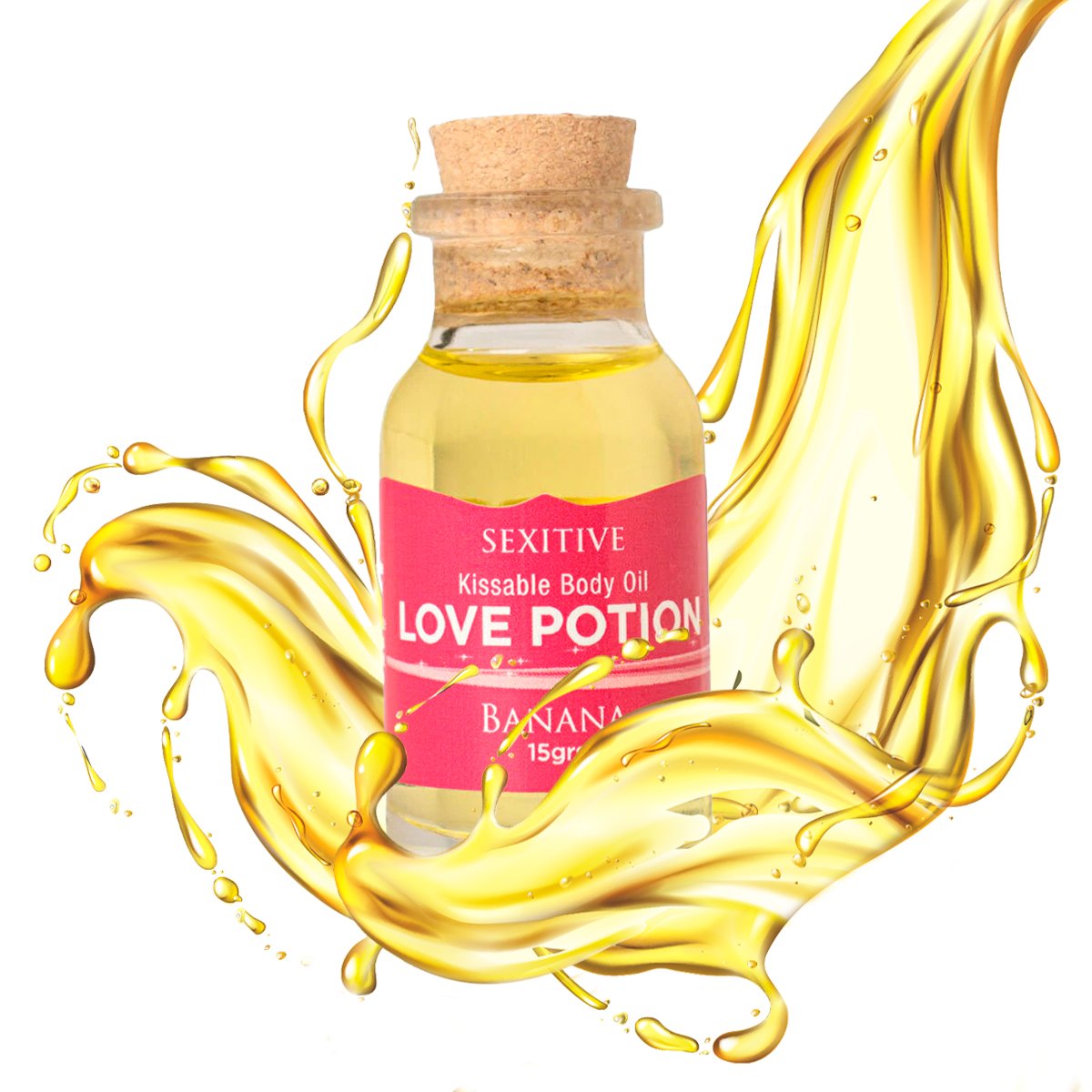Aceite Tibio Para Masajes Love Potion Saborizado - Imagen de 3
